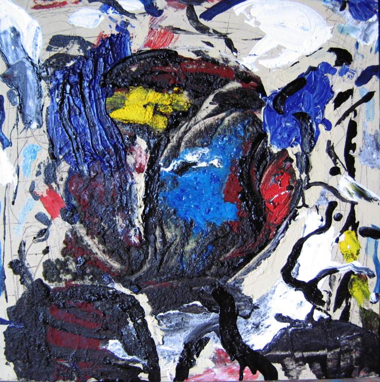 Obra de Luciano Couselo: Acrílico lienzo 7172