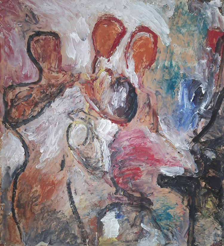 Obra de Luciano Couselo: Mixta papel 9518