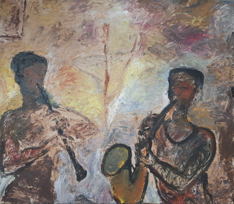 Obra de Luciano Couselo: Mixta papel 9522